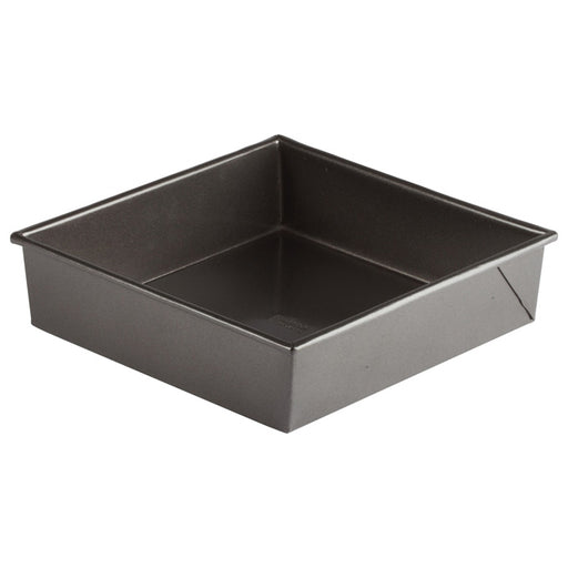 Doughmakers 9 Square Aluminum Cake Pan, Textured, Commercial Grade Bakeware