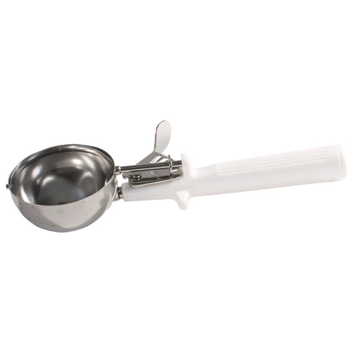 Choice #40 Round Stainless Steel Squeeze Handle Disher - 0.88 oz.