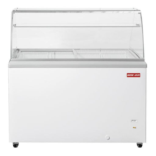 Coldline SD34 34 Glass Top Ice Cream Freezer - 7 Cu. Ft.