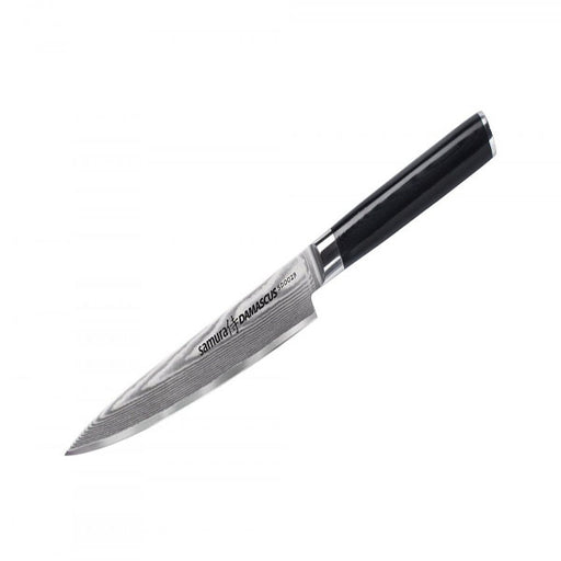 Samura LUNAR Paring knife, A kitchen knife suitable for domestic or  professional use, the knife is made of Japanese Damascus steel 67 layers.  The size of the blade is 8 cm and