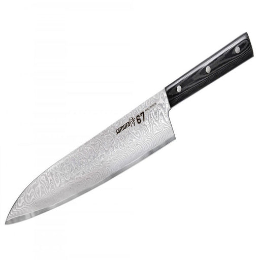 Samura LUNAR Paring knife, A kitchen knife suitable for domestic or  professional use, the knife is made of Japanese Damascus steel 67 layers.  The size of the blade is 8 cm and