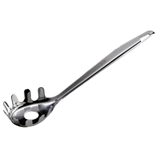 Winco Salad Tongs, Fork And Spoon, Satin Finish Stainless Steel