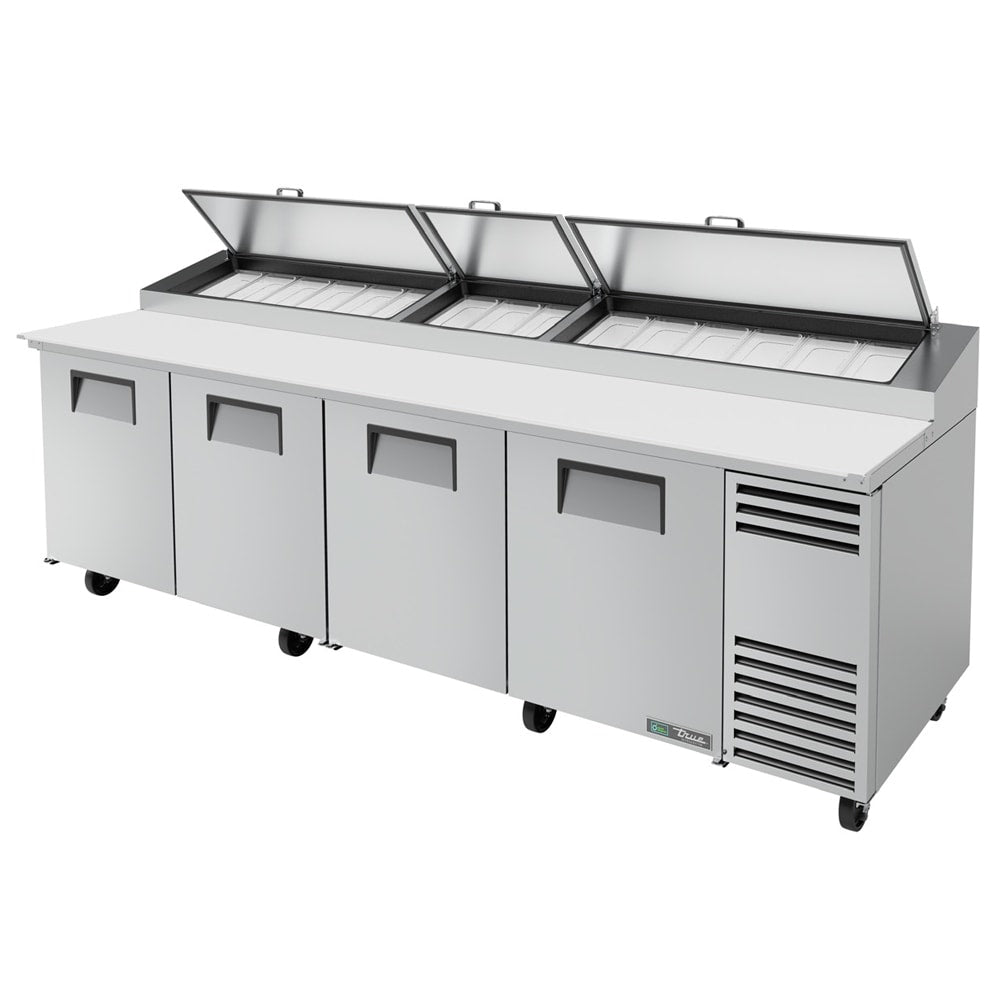 True Tpp At 119 Hc 119 4 Door Refrigerated Pizza Prep Table With Alte Nella Online