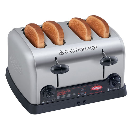 Henckels Statement Stainless Steel 4 Slice Long Slot Automatic Toaster - Perfectly Toasted Every Time