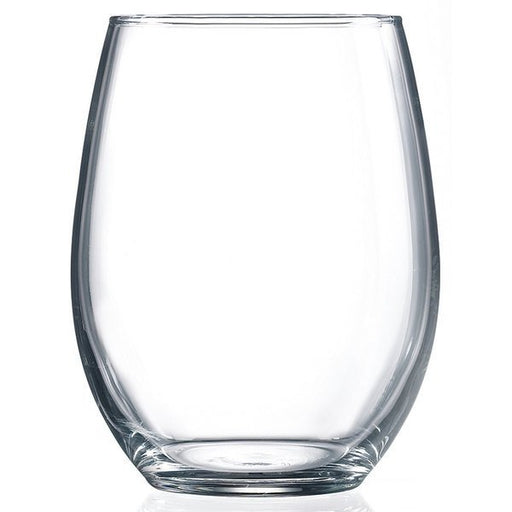 Libbey Restaurant Basics 16 oz. Customizable Rim Tempered Mixing Glass /  Pint Glass - 24/Case