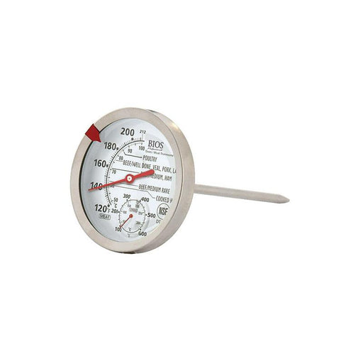 Source Big Meat Combination Oven Thermometer Household Thermometers Ultra  High Safety for Kitchen Use 100F -600F Silver 2.8 DIAL on m.