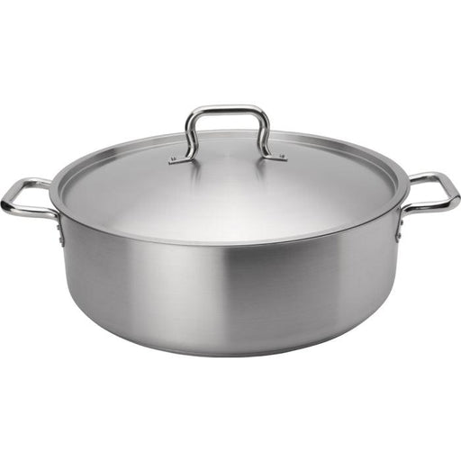 Gourmet Edge - Non-Stick Stainless Steel Stock Pot with Lid #20