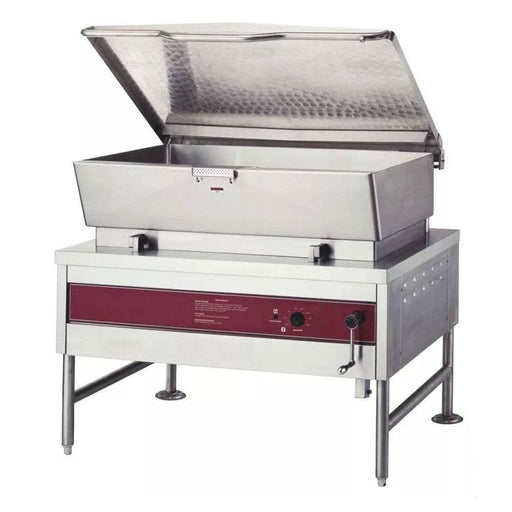 High Productivity Cooking Electric Tilting Braising Pan, 45gal (170lt),  Hygienic Profile, Freestanding with CTS (587035)