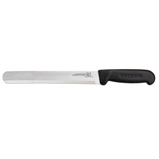 Choice 4 3/4 Jumbo Stainless Steel Steak Knife with Black Bakelite Riveted  Handle - 12/Case