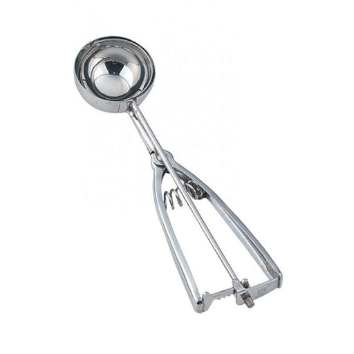 Choice #40 Round Stainless Steel Squeeze Handle Disher - 0.88 oz.