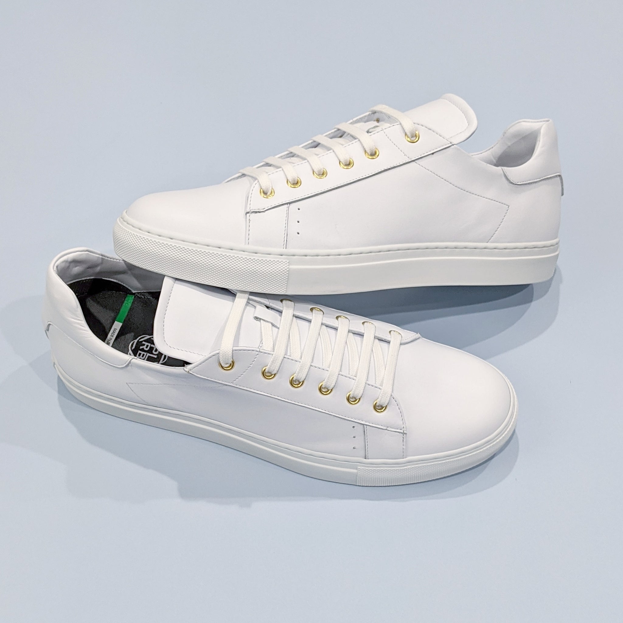 PLRB Lorenzo Sneakers in Milk White