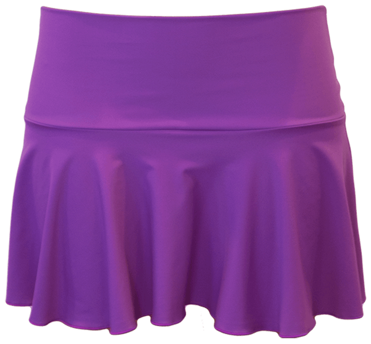 Ruffle Skirt - Purple - FINAL SALE – DM Fashion