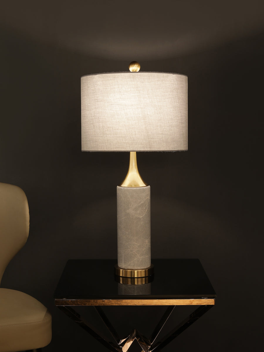 Regina Marble Black Table Lamp | Buy Luxury Table Lamps Online India