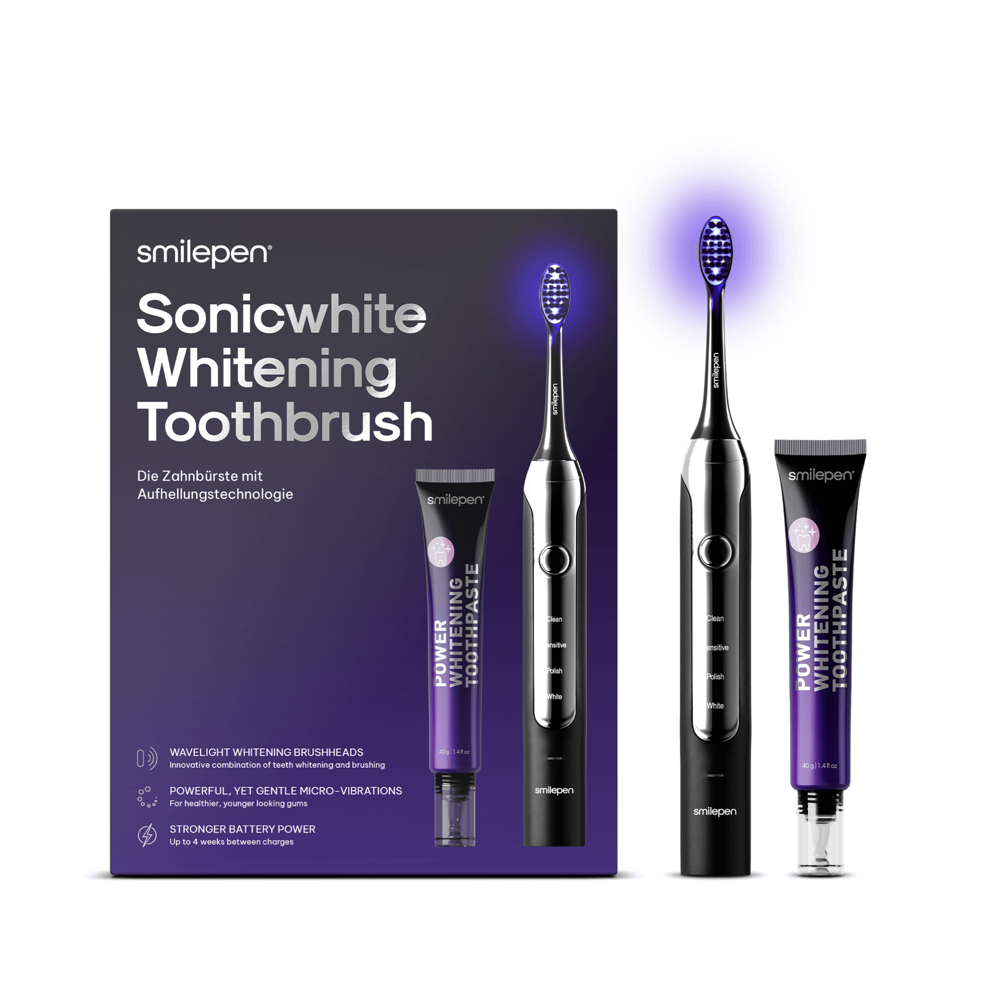 Sonicblue Whitening Toothbrush Power 48