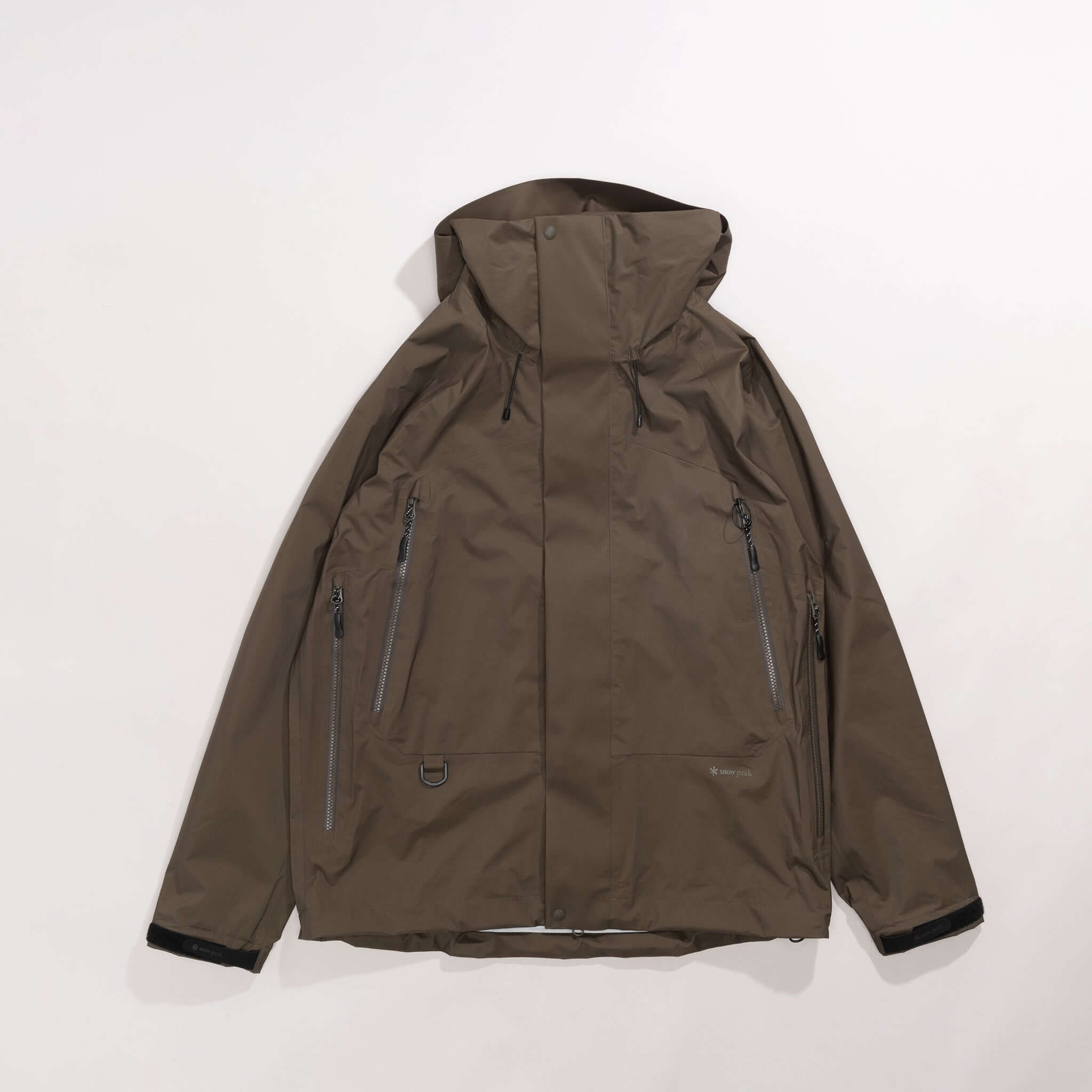 Snow Peak 2.5L Rain Jacket: Olive