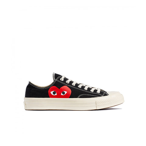 Comme des Garcons Play x Converse Womens Chuck Taylor: Black | The Project