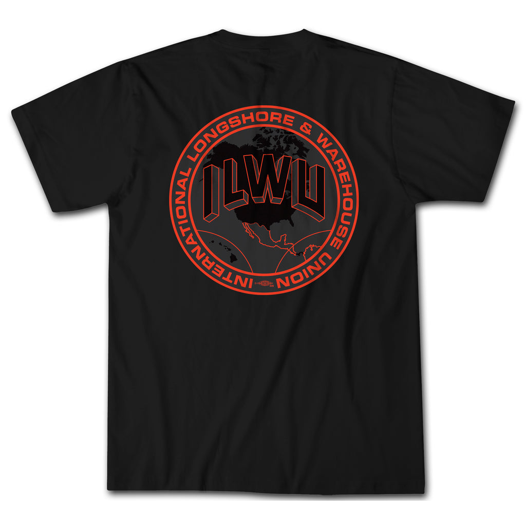 ILWU Safety - Men's T-Shirt – Hardcore Longshore