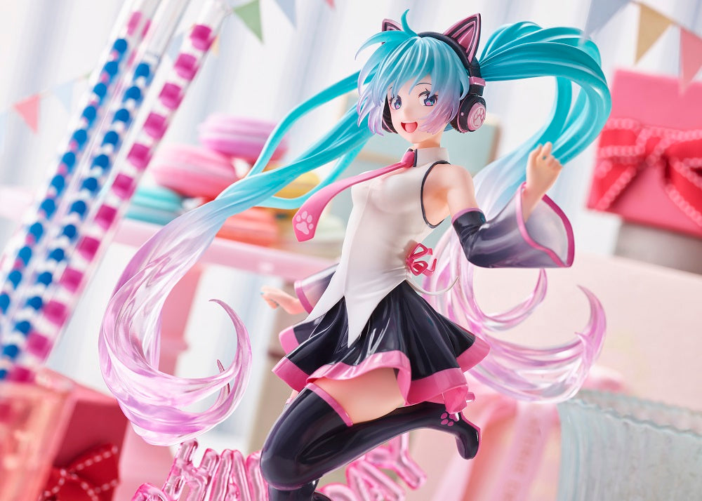 Taito Hatsune Miku Birthday 2021 AMP Figure ~Happy Cat Ver~ Prize