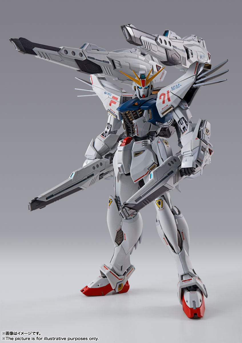 Bandai Tamashii Nations Metal Build Gundam F91 (Chronicle White