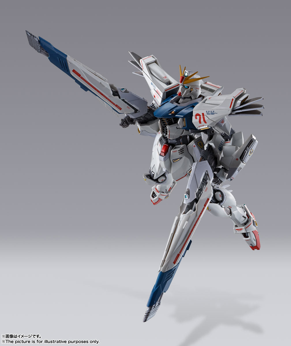 Bandai Tamashii Nations Metal Build Gundam F91 (Chronicle White