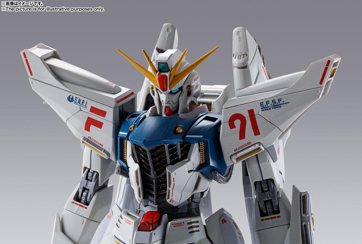 Bandai Tamashii Nations Metal Build Gundam F91 Chronicle White Ver Mobile Suit Gundam F91 Kappa Hobby