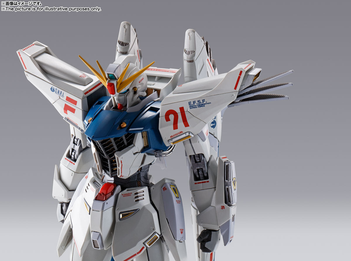 Bandai Tamashii Nations Metal Build Gundam F91 (Chronicle White