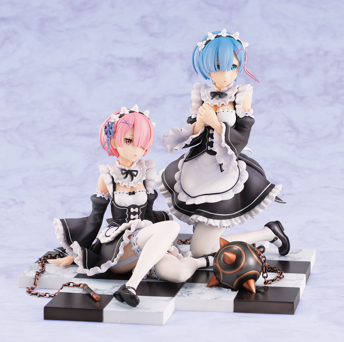 Ram & Rem Special Stand Complete Set Ver. 1/8 Scale Figure