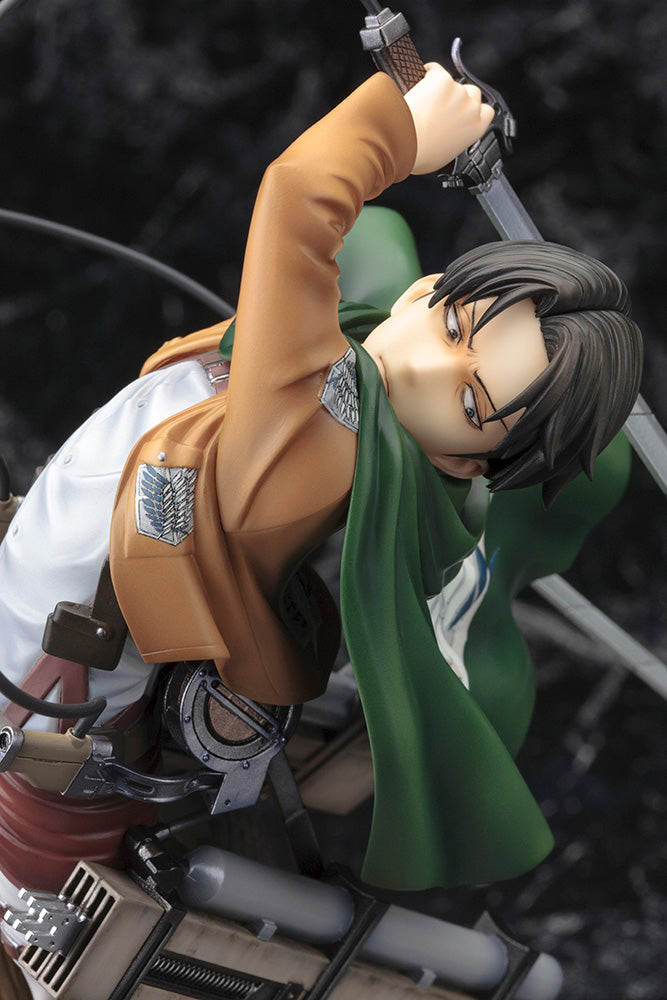 Kotobukiya Artfx J Levi Renewal Package Ver 1 8 Scale Figure Attack On Titan Kappa Hobby