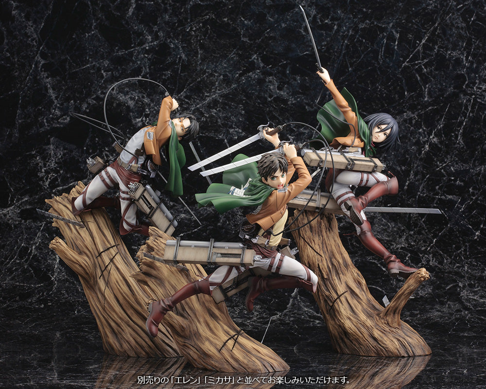 Kotobukiya Artfx J Levi Renewal Package Ver 1 8 Scale Figure Attack On Titan Kappa Hobby