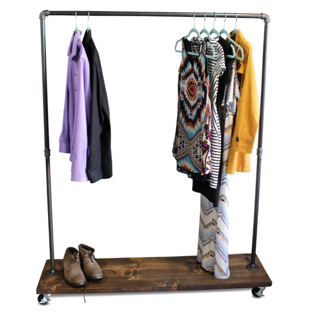 90S Single Shelf - Industrial Clothes Rack – Maverick Industrial