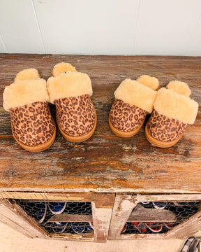 Snooze Slippers - Leopard (Kids)