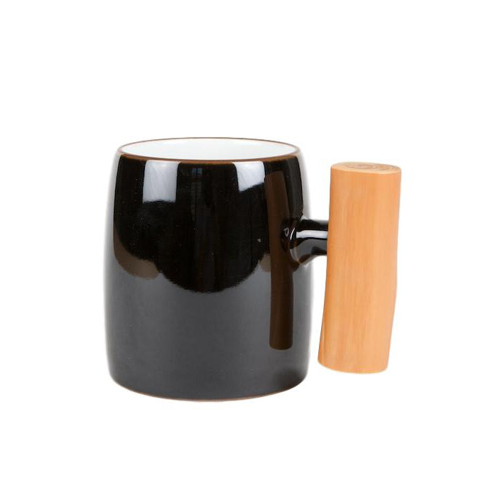 Beer Mug With Wood Handle By Hakusan Emmo Home