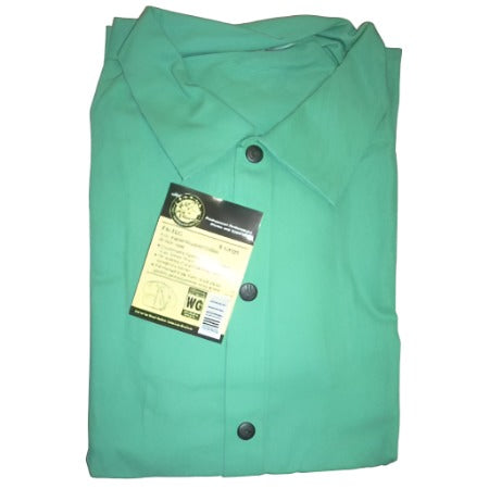 Amelis - Long trench coat - Long shirt jacket (Veiled woman) - Light green  color Select size XS