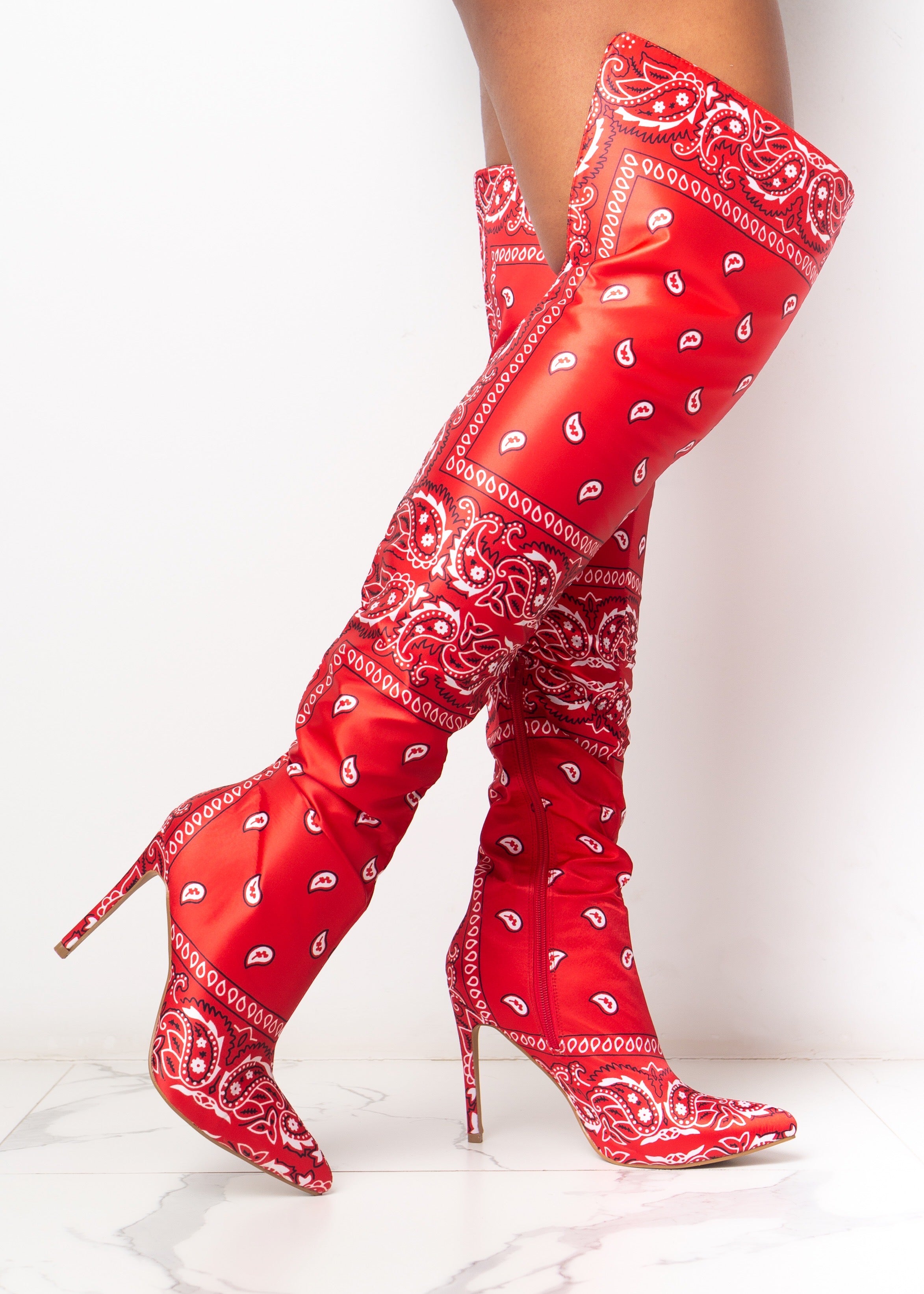 red boots online