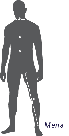 mens how to measure lapco fr sizing