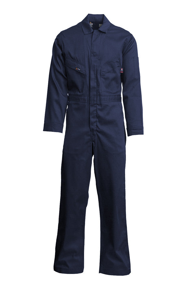 FR Deluxe Coverall | 7oz. 100% Cotton | Navy – www.lapco.com