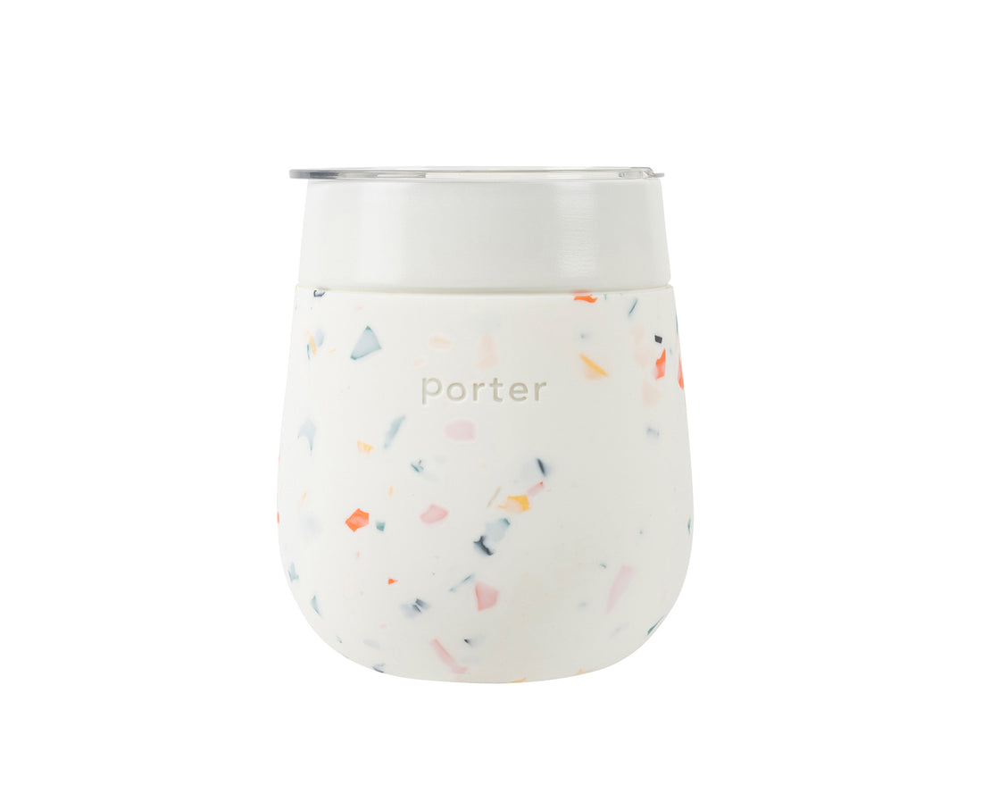 Porter Ceramic Mug in Blush Terrazzo by W&P – Gretel Home