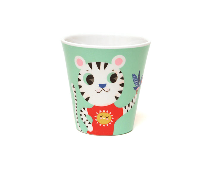 Tasse d'apprentissage rabbit (rose) Petit Monkey