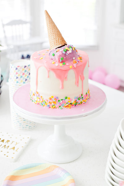 Tall Kids Cake Melbourne 10 large to 80 small slices — Stylish Cakes Co.