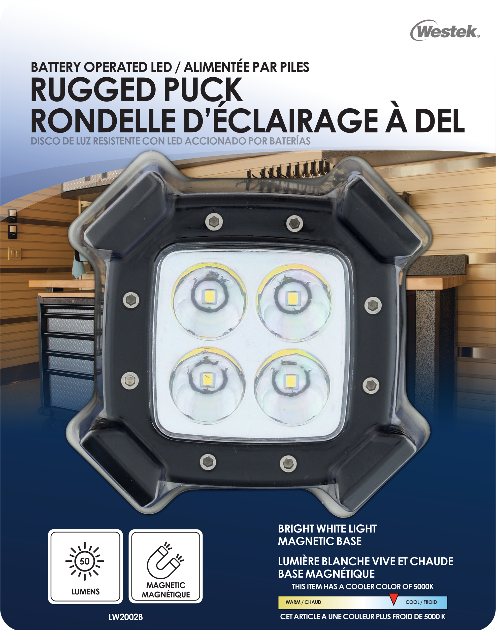 Led Rugged Puck Lw2002b Amertac