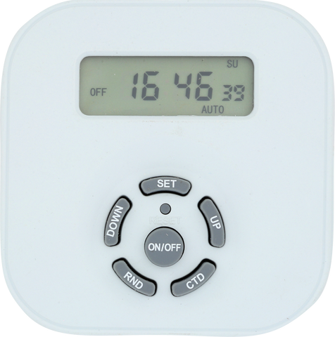 Outdoor Weekly Digital Timer 3-Outlet Grounded | TM1627 – AmerTac