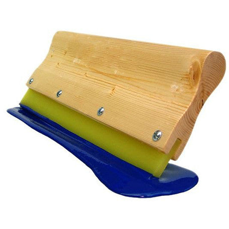 Wood Screen Printing Squeegee with bolt mount 60 Duro(Soft)