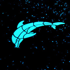 dolphin pool mosaic glow in the dark 