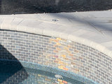 grey glass tile waterline