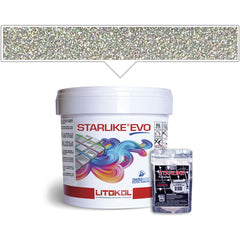 litokol starlike evo platinum grout - metallic epoxy grout