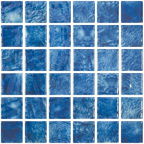 blue 2x2 glass tile