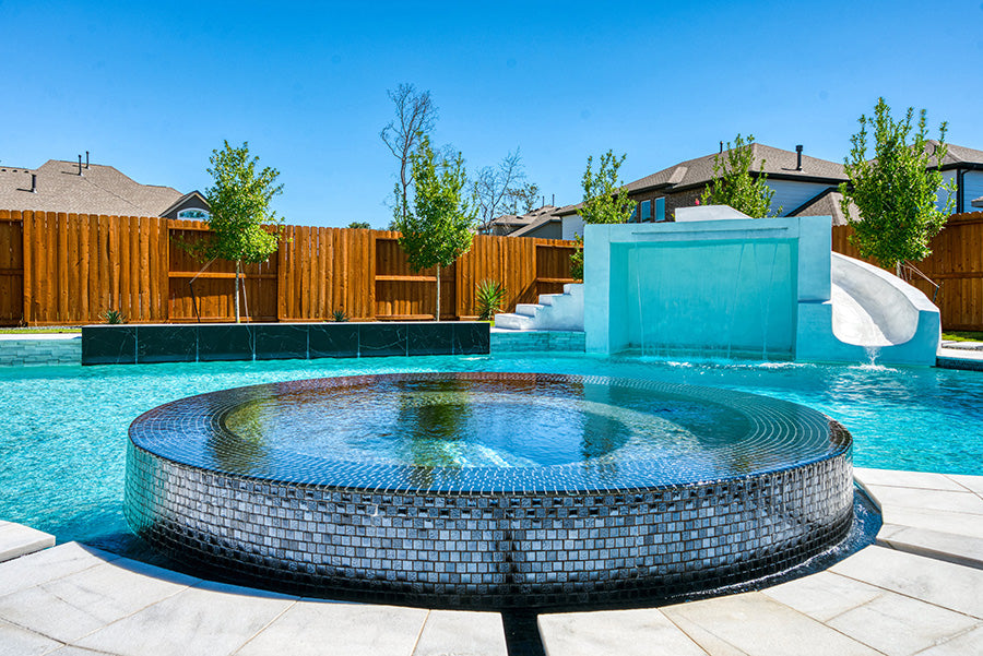 Blue Pool Tile