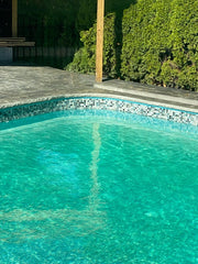 glass tile pool remodel 