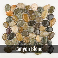 canyon blend pebble tile