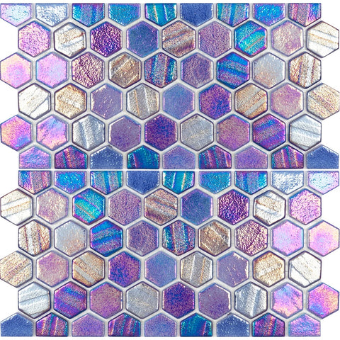 hexagon waterline tile